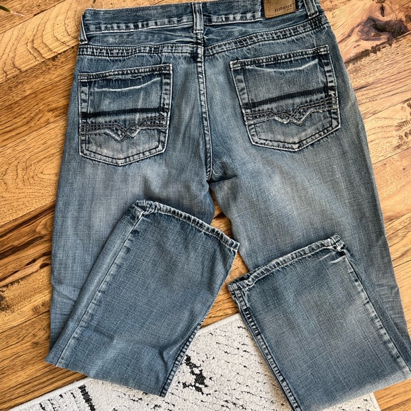Mens Jeans Distressed 32x32 - Picture 4 of 9